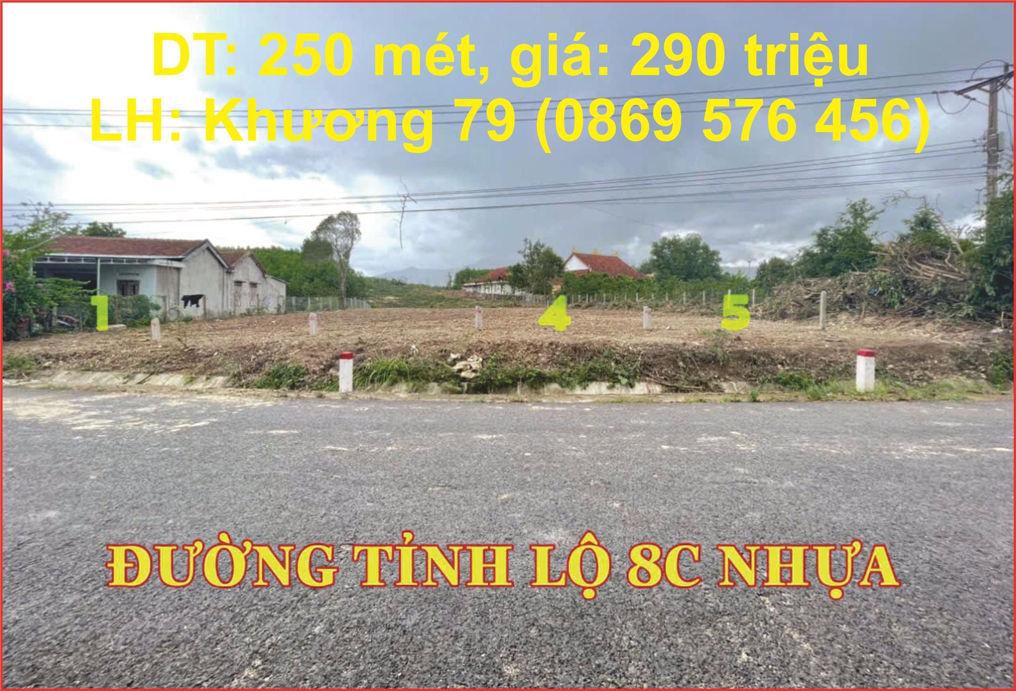 LÔ ĐẤT NỀN SIÊU RẺ CHỈ 290 TR NẰM NGAY MẶT ĐƯỜNG TL8C, KHÁNH VĨNH KHÁNH HOÀ - Ảnh 1